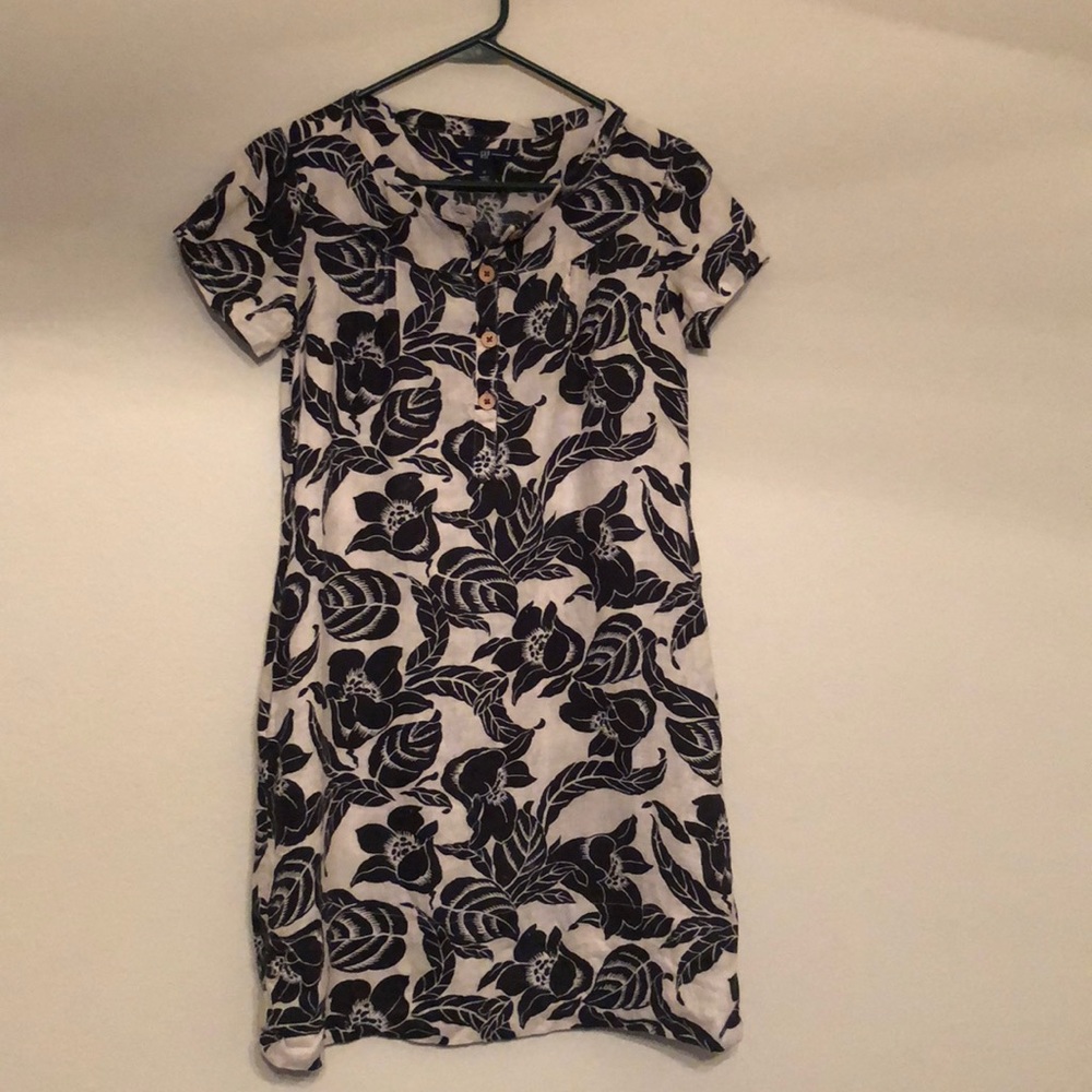 Gap Linen shift dress